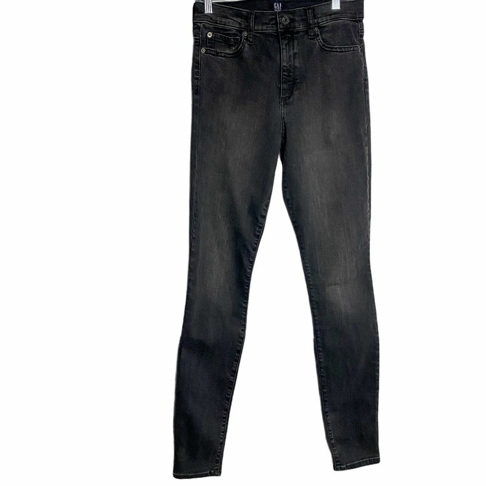 GAP Denim Black High Rise Legging Jeans